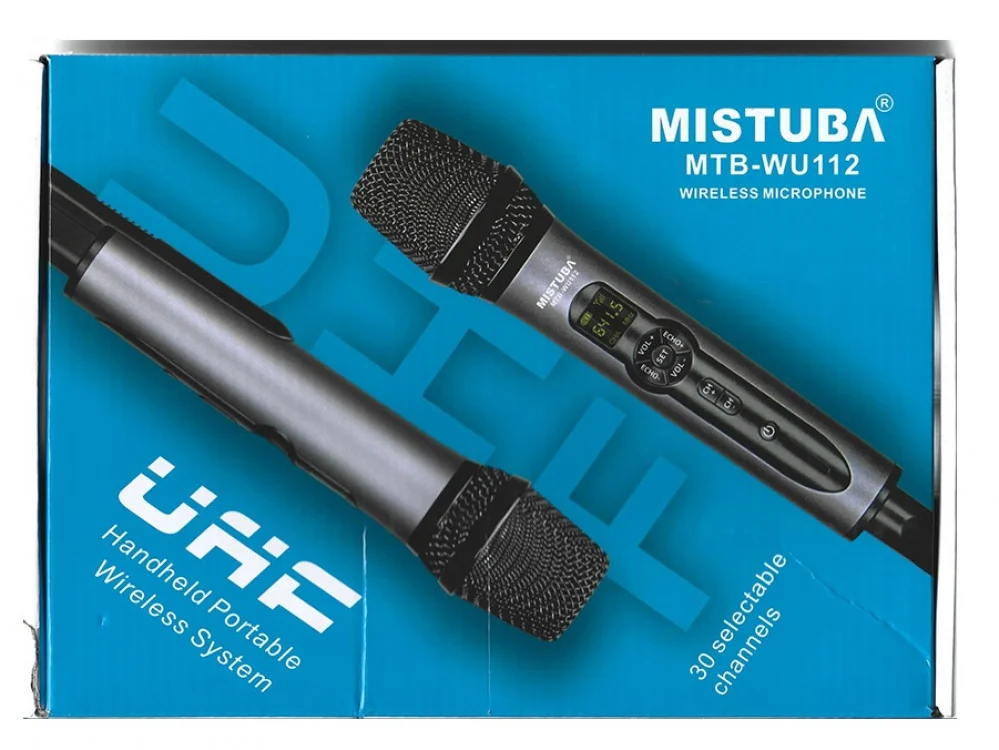 2 ميكرفون لاسلكي - MISTUBA