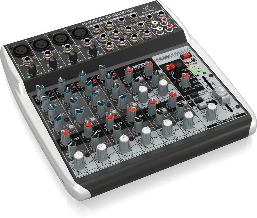 مكسر بيرنجر بدون باور - BEHRINGER - QX1202USB