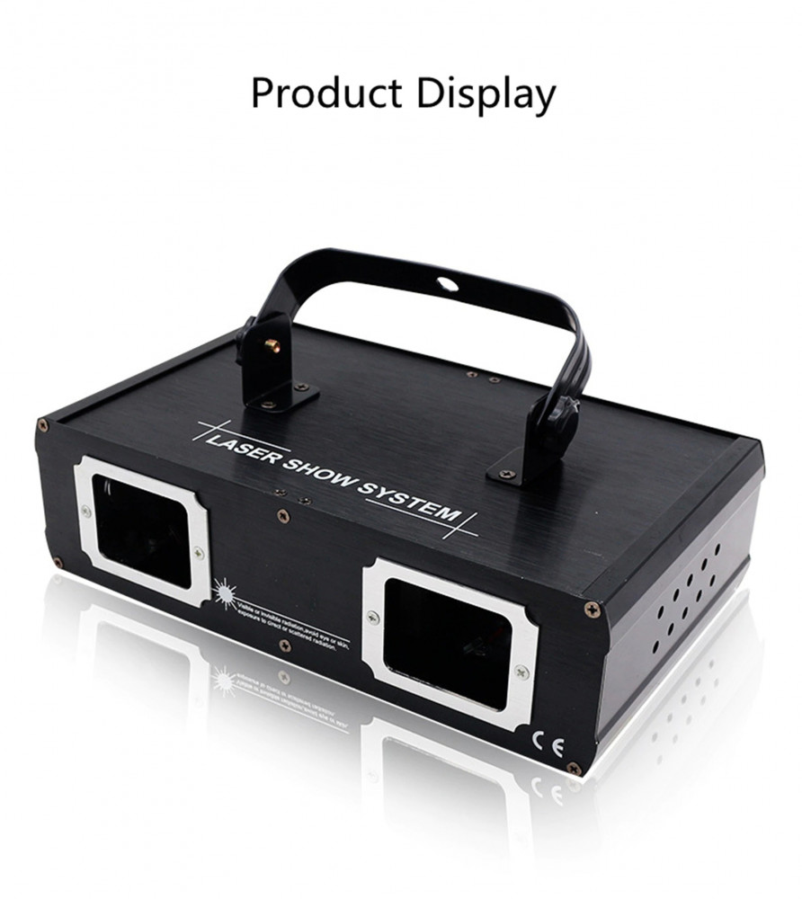 ليزر عدستين 3 ألوان - RED STAR