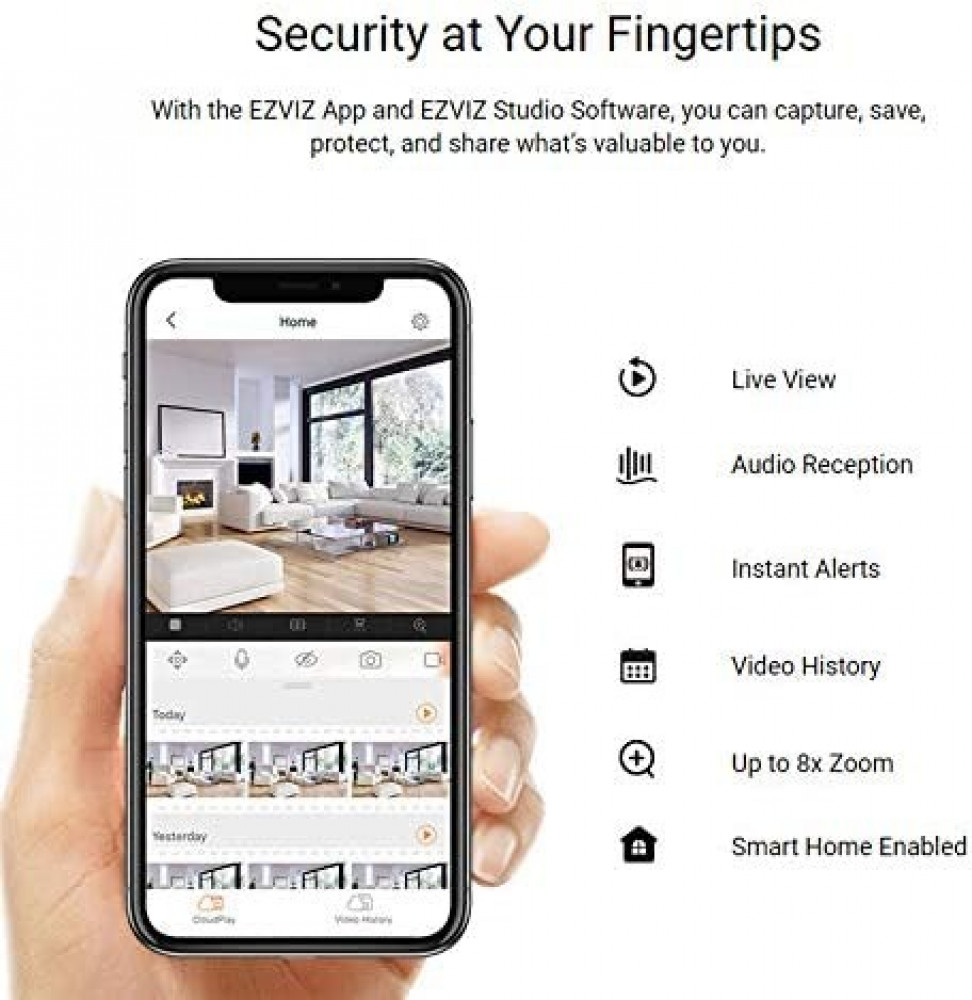 كاميرا مراقبة خارجي واي فاي - EZVIZ