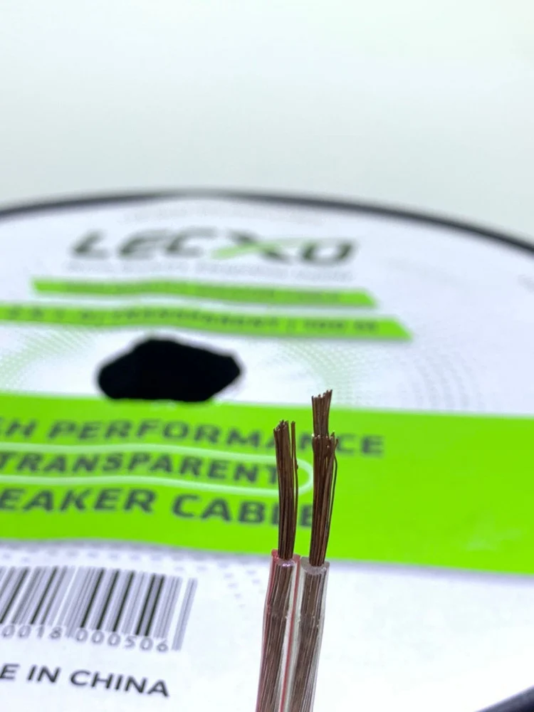 سلك سماعة شفاف 1 مل -100 متر