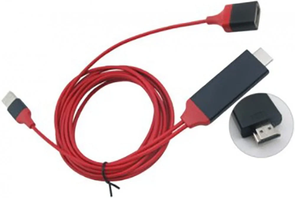 سلك HD للايفون والايباد