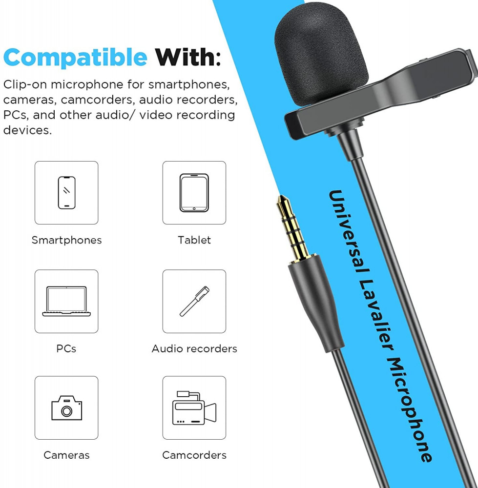 لاقط سلكي ماركة بويا BOYA متعدد الاستخدامات - BY-M1