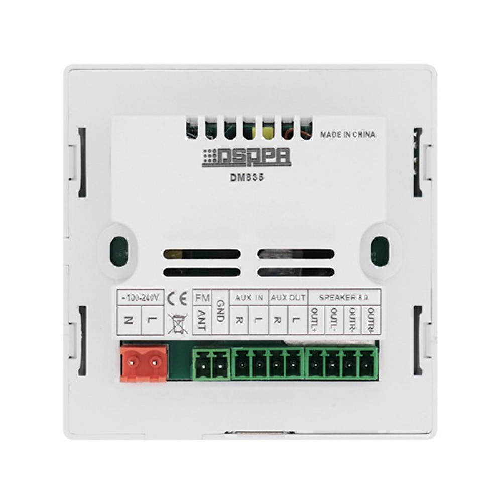 سماعتين 6.5 انش سقفية مع جهاز تحكم جداري