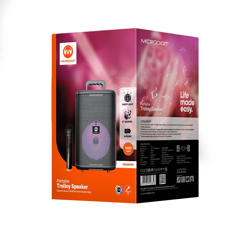 سماعه صغير متنقلة 8 انش - MICRODIGT