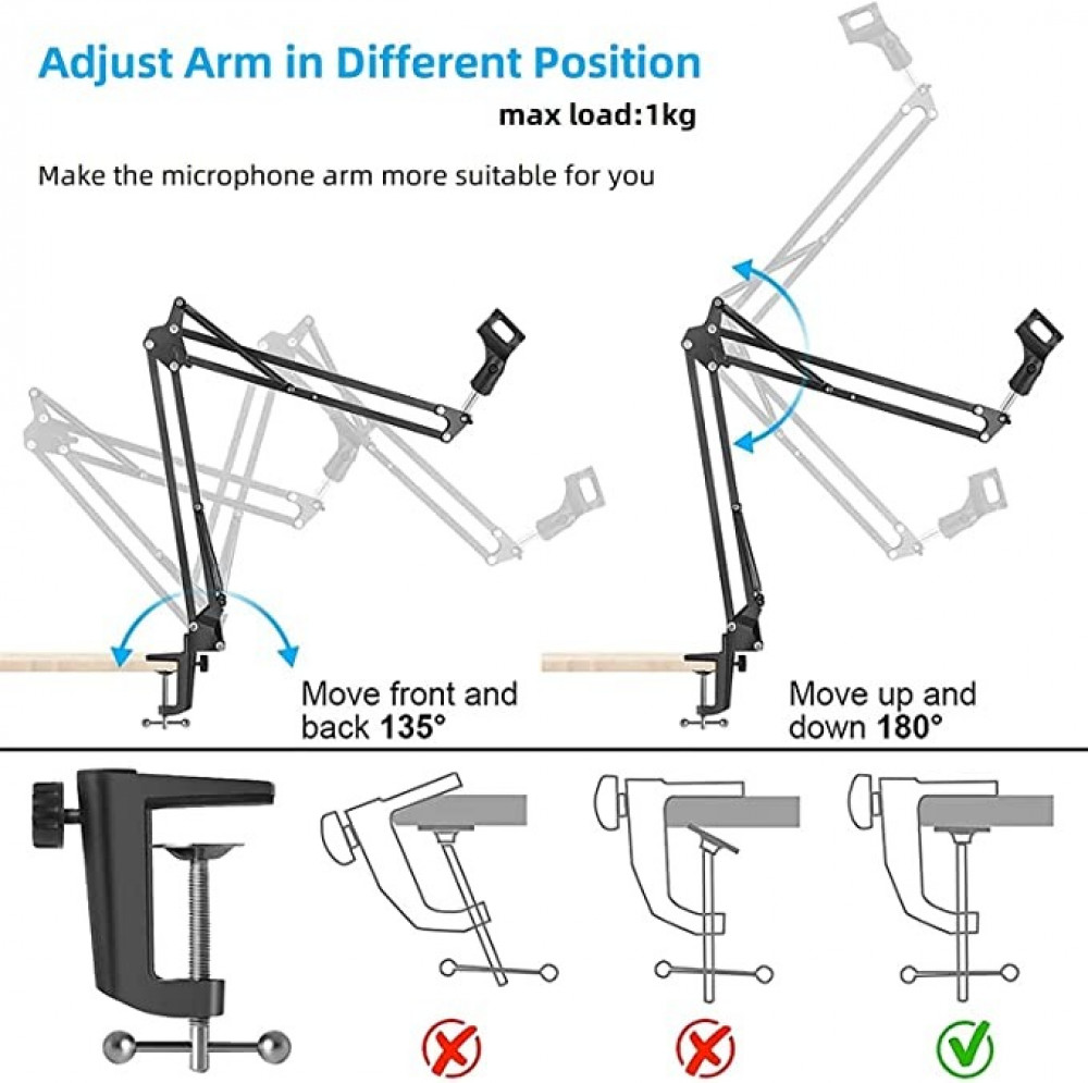 ستاند ميكروفون متحرك
