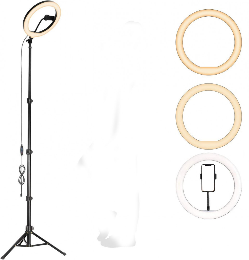 إضاءة تصوير 3 ألوان 12 انش