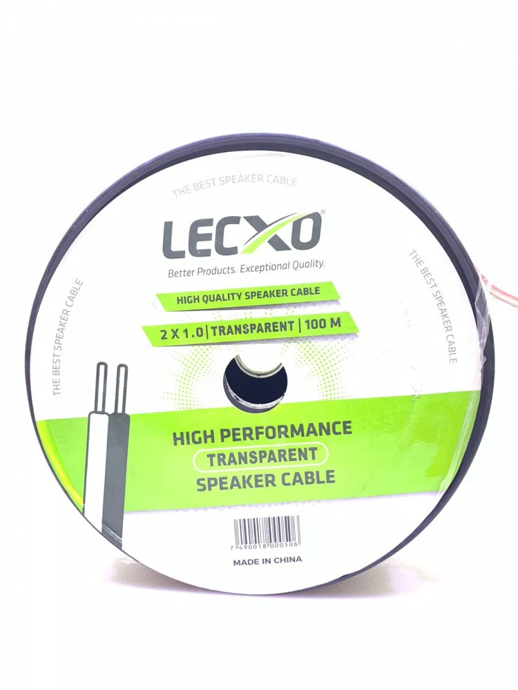 سلك سماعة شفاف 1 مل -100 متر