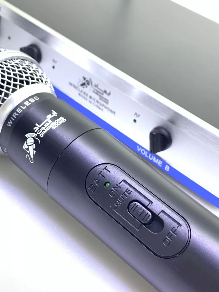 2 ميكرفون لاسلكي يدوي