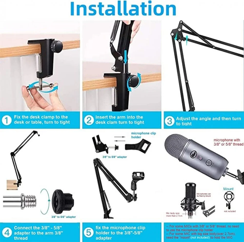 ستاند ميكروفون متحرك