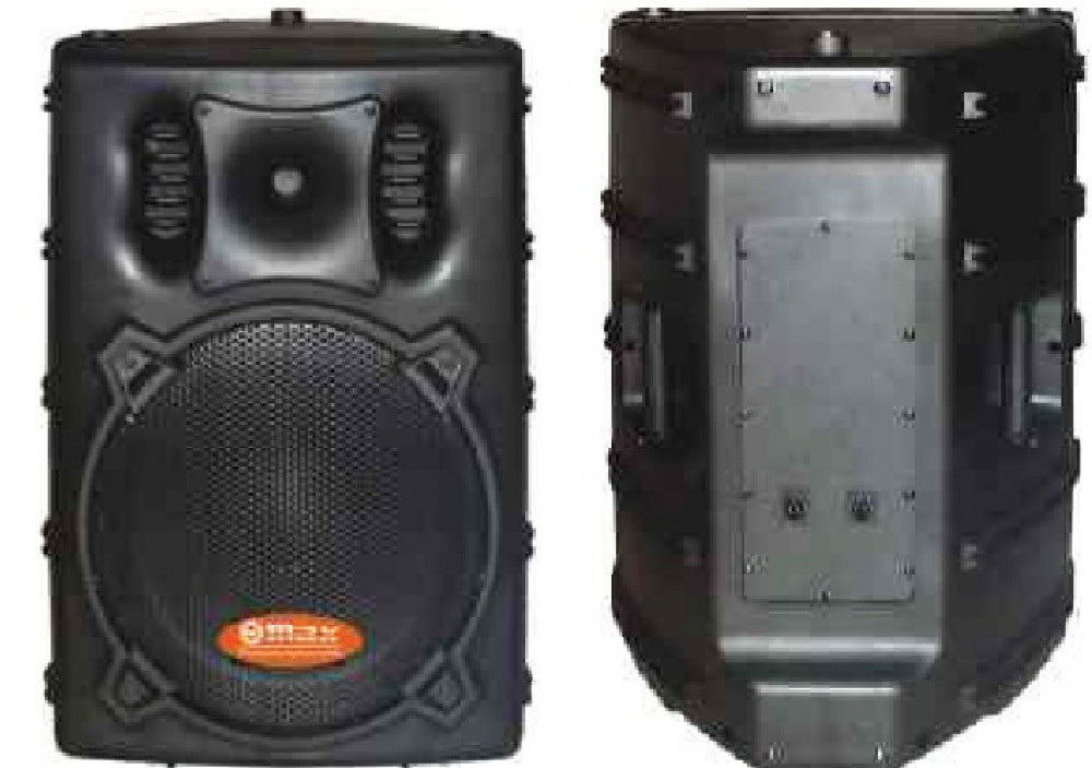 سماعة متنقلة ماكس بدون باور 10 انش - 250واط - MAX