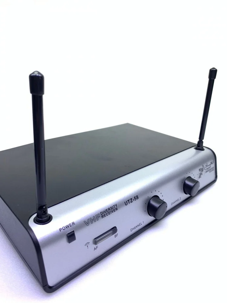 2 ميكرفون لاسلكي يدوي - أبعاد