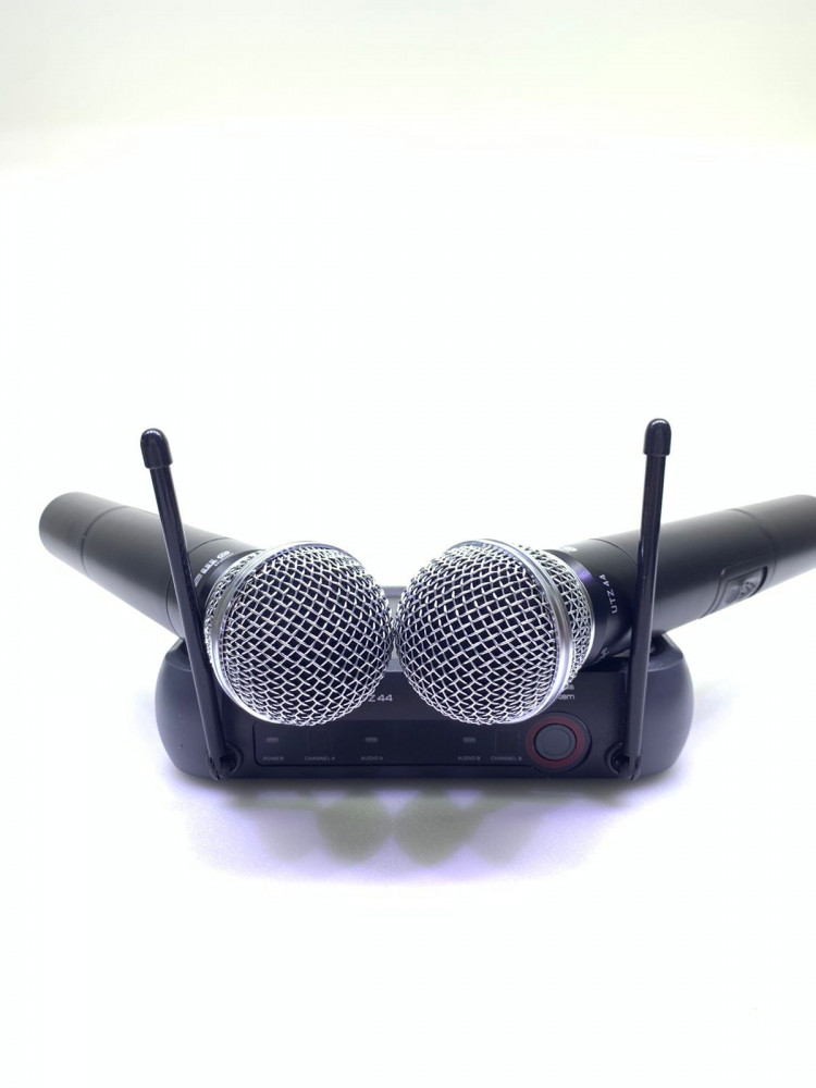 2 ميكرفون لاسلكي يدوي - MAX