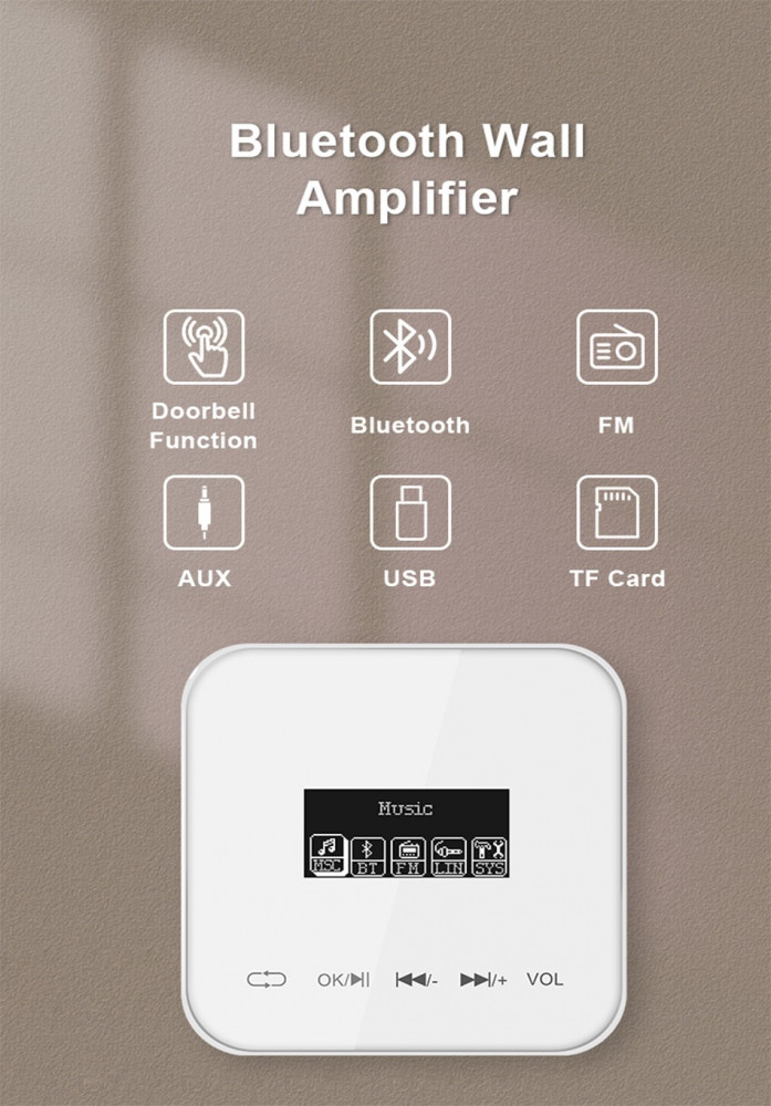 إمبليفاير جداري شاشة صغير 80 واط
