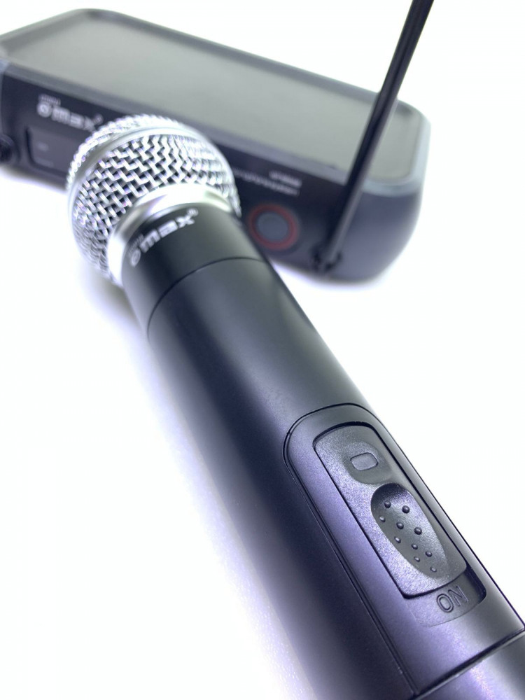 2 ميكرفون لاسلكي يدوي - MAX