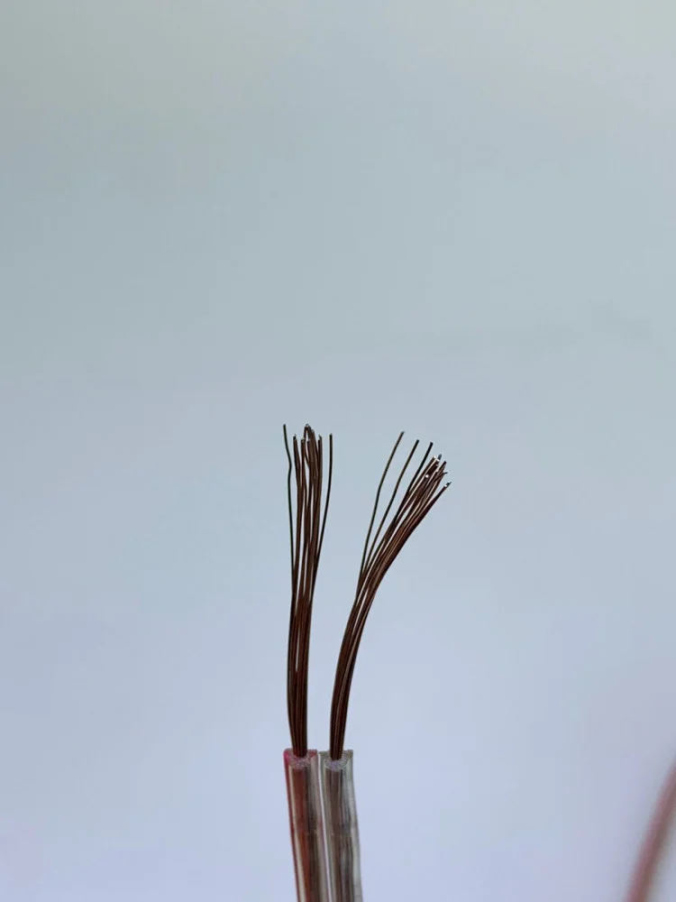 سلك سماعة شفاف 0.50 مل -100 متر